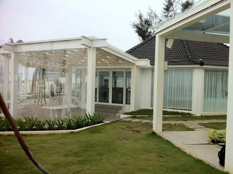 Dự án dán phim Wintech Hàn Quốc Gray 10 tại Oasis Resort Long Hải