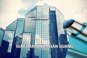 Giấy dán kính phản quang chống nắng nóng